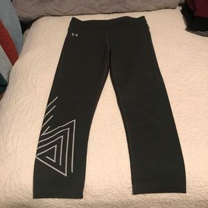 Army green under arm work out leggings